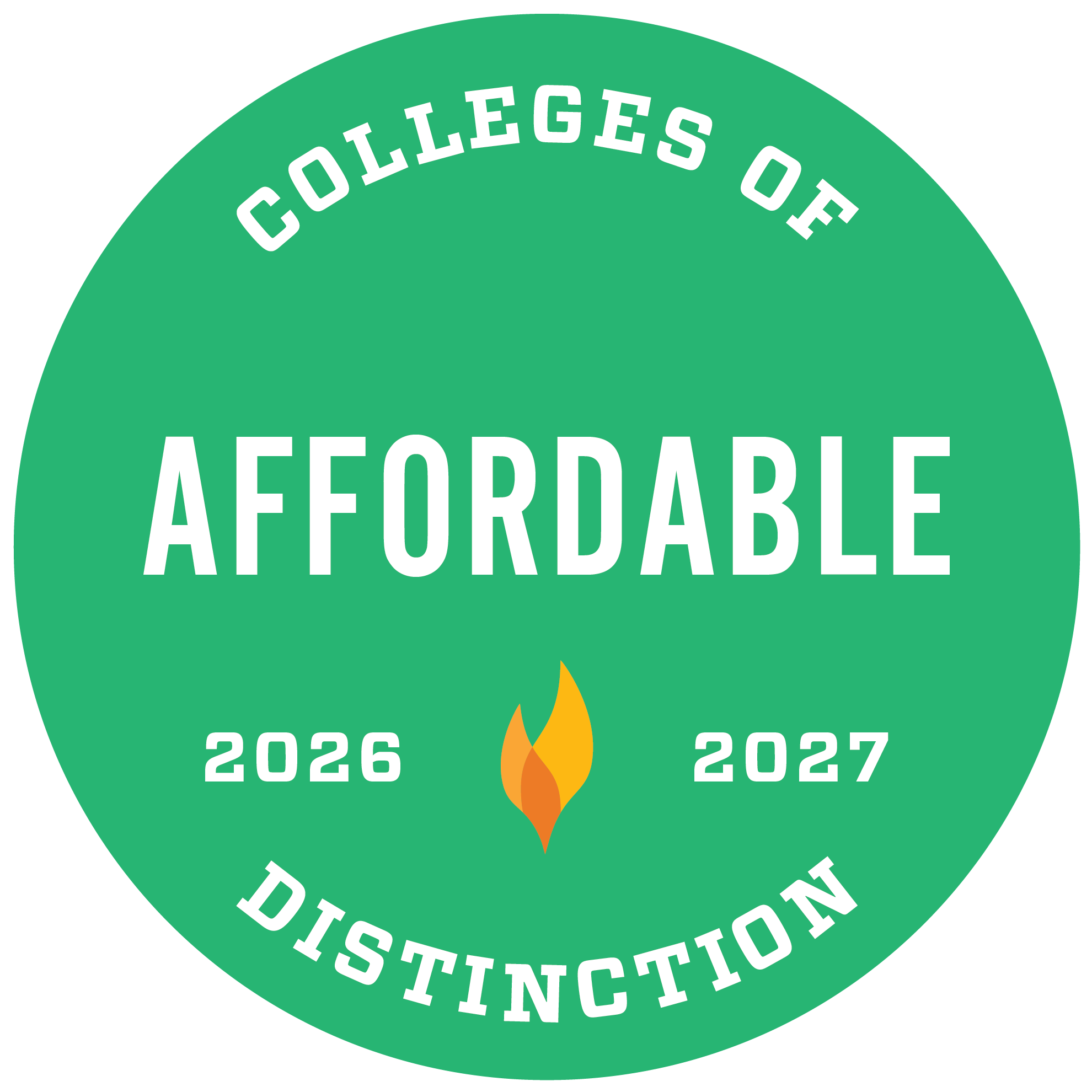 Missouri Colleges of Distinction badge