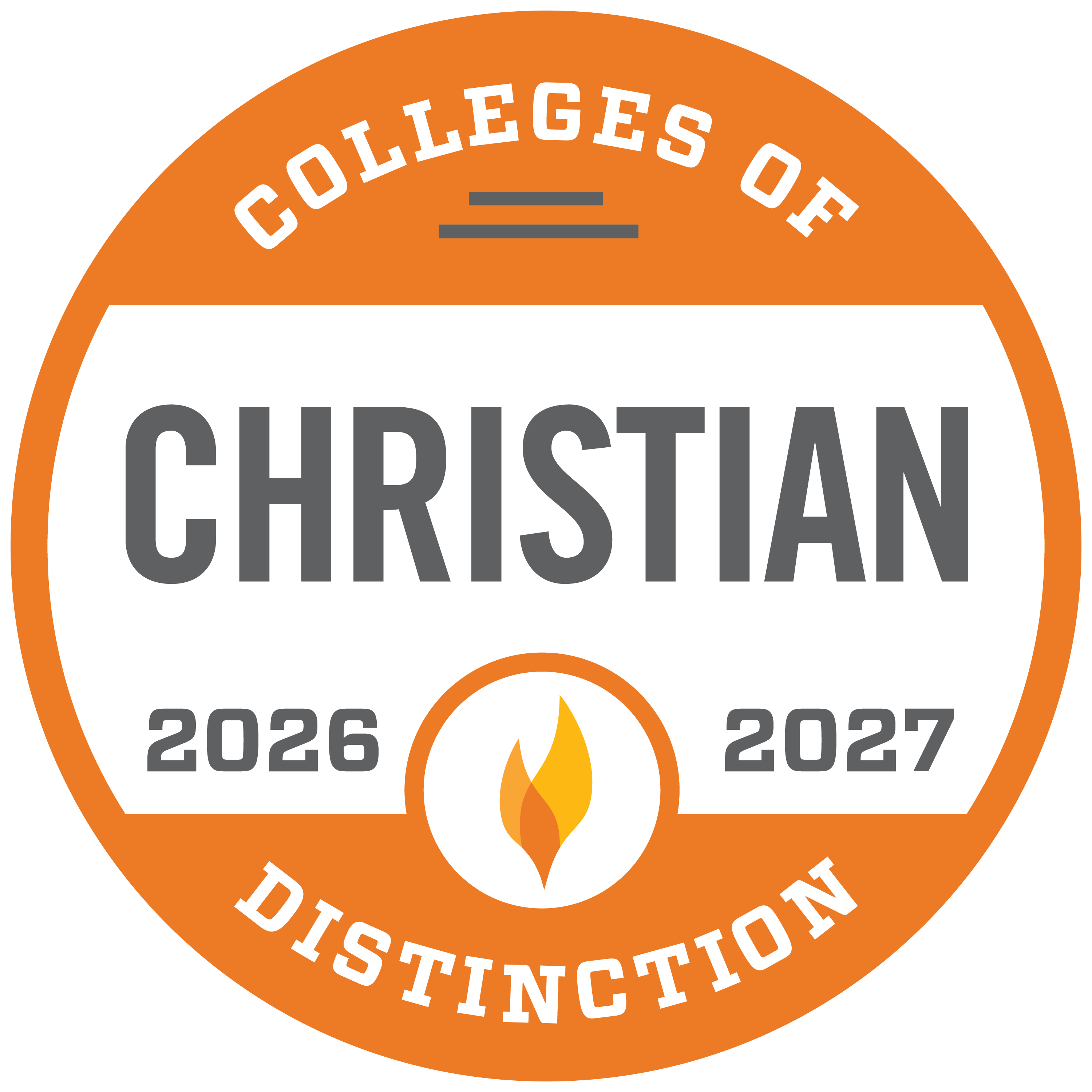 Christian Colleges of Distinction badge