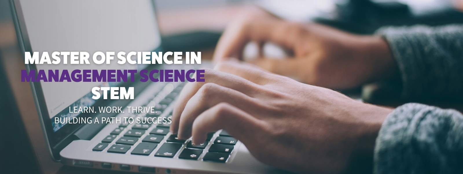 student working on laptop 