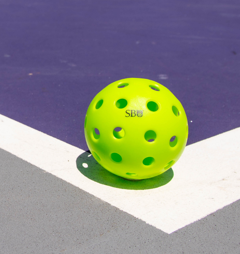 SBU pickleball on court