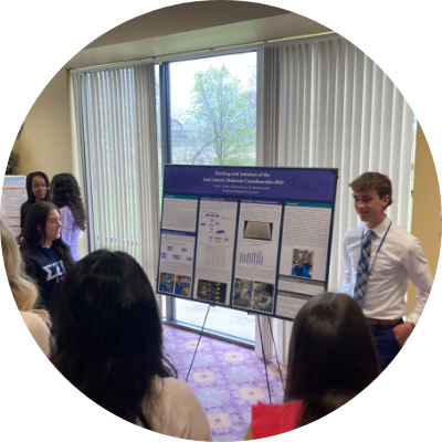 SBU Student Presenting at Sigma Zeta